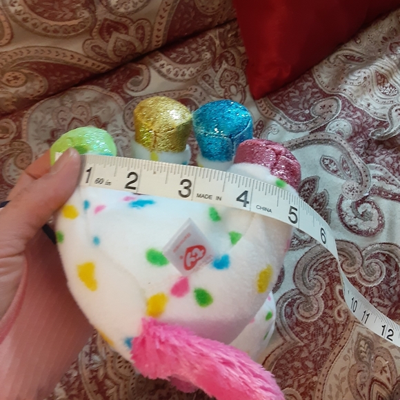 TY Beanie Valve HARMONIE the Speckled Unicorn Plush without Swing Tag. - Picture 14 of 17